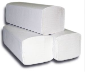 2024 premium kalite ticari kullanım N kat beyaz renk tek kullanımlık interfold el kağıt havlu - Product Image 2