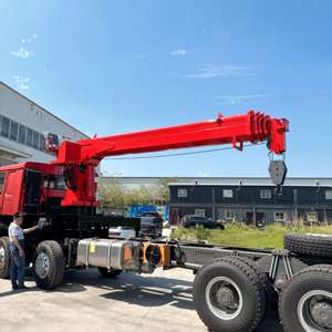 5-Tonnen-LKW-Kran mit geradem Ausleger und 3-Ausleger-Korbkran zum Verkauf - Product Image 2