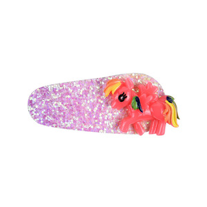 Glitter Colorato Clip di Capelli Arcobaleno Sfumatura di Colore <span class=keywords><strong>Unicorno</strong></span> Carino Clip di Capelli <span class=keywords><strong>Accessori</strong></span> - Product Image 5