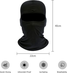 Cagoule d'hiver épaisse et chaude personnalisée Trend Factory, élastique, pour cyclisme, protection faciale, coupe-vent, en nylon, imprimée par sublimation - Product Image 4