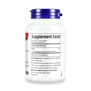 Cápsulas de Betaína TMG 500 mg, Suplemento para el Apoyo Hepático para Adultos, Cápsulas de Betaína TMG - Product Image 5