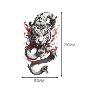 สติกเกอร์รอยสักชั่วคราวลายดอกไม้สีขาวเล็กๆ ปลอดสารพิษ กันน้ำ ลายเหมือนจริง สีใหม่ ชั่วคราวและไม่เป็นอันตราย - Product Image 6