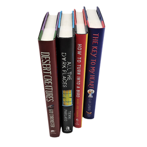 Romanzo di lusso libro con lamina antipolvere con bordi spruzzati stampa di libri con copertina rigida personalizzata - Product Image 4