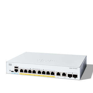C1300-8MGP-2X CCSCo Router 8-Port 2.5GE GEPoE 2x10GSFP+ Netzwerk-Switch 128Gbps Kapazität Stapelbar Unterstützt SNMP QoS VLAN - Product Image 3
