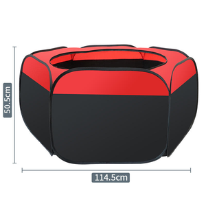 En gros, Enclos de jeu pliable et portable pour petits animaux avec fermeture à glissière, pour lapins, hamsters, rats chinois, Chic Suite - Product Image 3