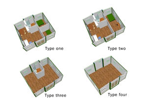 Chine Vente en gros Maison conteneur extensible 40 pieds Maison <span class=keywords><strong>mobile</strong></span> préfabriquée moderne et durable de qualité à vendre - Product Image 3