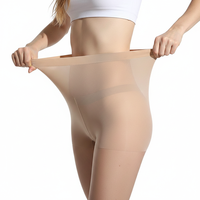 LaJourdin Anti-Snag Shield Plus Size S-6XL Collants à carreaux Y2K Vintage | Collants d'été transparents noirs et champagne