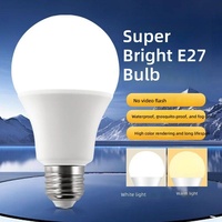 Ampoule LED à économie d'énergie, super lumineuse, protection des yeux, culot E27, longue durée de vie, lampe suspendue intérieure résidentielle, CRI 90, 85 Lm/W