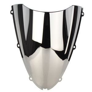 Parabrisas de plástico ABS para motocicleta, doble burbuja, <span class=keywords><strong>ZX6R</strong></span> para <span class=keywords><strong>Kawasaki</strong></span>, 2005, <span class=keywords><strong>2006</strong></span>, 2007, 2008, ZX636, 2005-<span class=keywords><strong>2006</strong></span> - Product Image 5