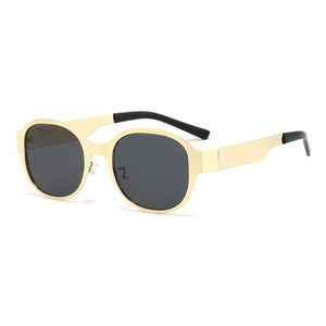 Wholesale Fashion Sexy Girls Outdoor Street <b>Photo</b> Sunscreen Metal <b>Large</b> <b>Frame</b> Multi-Color Sunglasses - Product Image 1