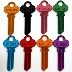 กุญแจเปล่าคุณภาพสูง น้ำหนักเบาพิเศษ LW4 สี - Product Image 1