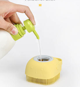 แปรงอาบน้ำซิลิโคนสำหรับอาบน้ำอาบน้ำอาบน้ำอาบน้ำสำหรับอาบน้ำอาบน้ำแปรงทำความสะอาดผิวแบบนุ่มสำหรับเด็กมาใหม่ - Product Image 2