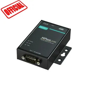 ethernet rs485 converter moxa Nport 5130At with rs 422 rs 485 to ethernet ultra low consumption ultra wide -45 +75 degree