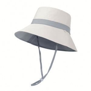 Sombreros de Verano para Mujer al por Mayor, Sombrero de Pescador Personalizado, Sombrero Tipo Bucket con Cordón - Product Image 2
