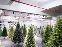 Sapin de Noël Artificiel de Luxe Réaliste en PE/PVC de 2,4 m (8 pieds) sans Odeur pour Décoration Intérieure - Ventes Flash