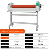 Laminateur à froid électrique pneumatique Bao Yu 900, robuste, automatique, 1600 mm, pour panneaux PVC KT A2/A3/A4, utilisation en publicité extérieure
