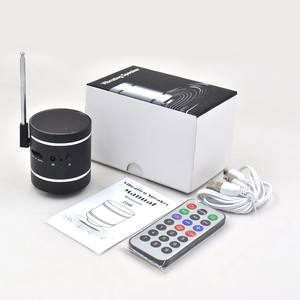 Système de haut-parleurs TV et <span class=keywords><strong>radio</strong></span> mondiale avec technologie de son naturel, son surround à 360 degrés, boîtier métallique, alimenté par batterie - Product Image 6