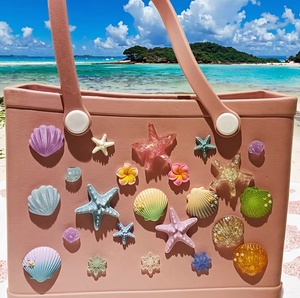 אופנה נצנצים גוף ימית חיים eva החוף bogg תיק אביזרים תיק פריטים להוסיף אבזם קליפ אבזם קישוטי - Product Image 1