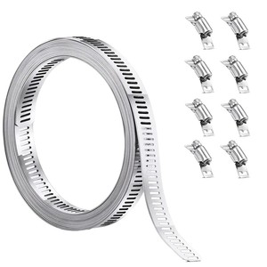 Support mural en acier inoxydable 316 304 satiné miroir, petite pince de type D, prévention de la rouille, pour main courante - Product Image 4
