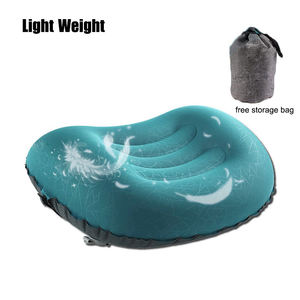 Almohada de Viaje Inflable Ultraligera y Compacta, Almohada de Cuello para Camping, Suave, Comprimible y Portátil para Dormir - Product Image 4