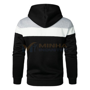 Dernier design, sweats à capuche de haute qualité, taille personnalisée pour hommes, basiques, coton mélangé, fabriqué au Pakistan, sweats à capuche respirants pour hommes - Product Image 3