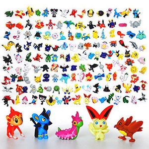 144 <b>PCS</b> Pokemo Miniature Set HOT <b>Mini</b> Action Figures Pokemo Go Toy Gift Set - Product Image 1