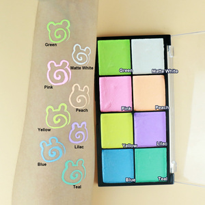 Conjunto de delineador de Ojos de neón Pastel brillante de alta calidad, paleta UV activada por agua para maquillaje de ojos, paleta de delineador de ojos Popular - Product Image 6