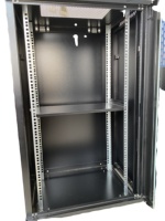 Armoire de serveur en acier murale de 19 pouces 18U, sur mesure, en stock