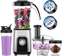 Mixeur Électrique Multifonction 3-en-1 Bardefu pour Cuisine : Extracteur de Jus, Mixeur et Batteur