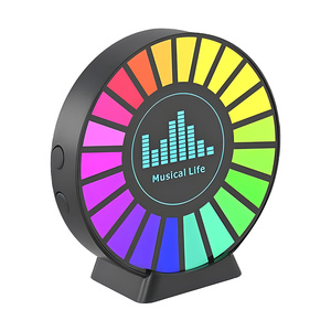 Điều khiển âm thanh RGB Pickup ánh sáng ứng dụng thông minh <span class=keywords><strong>Led</strong></span> âm nhạc đèn nhịp điệu môi trường xung quanh đèn cho xe - Product Image 6