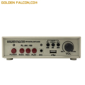 Amplificatore per Auto con Sirena 12V 24V con Altoparlante per Riproduzione di Registrazioni Propaganda e Musica - Product Image 3