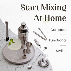 Ensemble de barman personnalisé en acier inoxydable, divers styles, outils de bar, kit de préparation de cocktails, shaker à cocktails 700 ml, écologique - Product Image 5