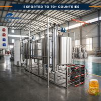 Système de brassage de kombucha de 1000 L, cuve de fermentation en acier inoxydable avec refroidissement et extraction de thé pour la production commerciale