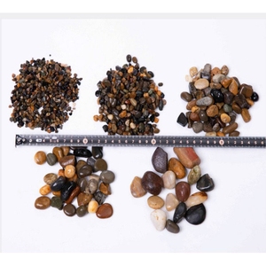 Mịn cảnh quan trang trí màu đen trắng đỏ xám nâu sỏi sỏi tùy chỉnh với màu sắc hỗn hợp - Product Image 3