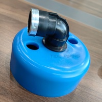 Connecteur rapide 125 mm 140 mm*32 mm, bouchon lisse en PP pour forage de puits d'eau, embout de tuyau de gaine en PVC avec norme DIN