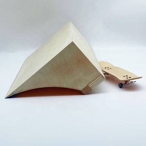 Rampe en bois professionnelle pour fingerboard, rampe de 1 à 4 quarts de <span class=keywords><strong>pipe</strong></span>, obstacles faits à la main pour les professionnels - Product Image 6