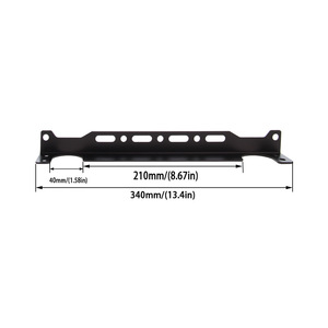 Universal Oil Cooler Mounting <b>Bracket</b> Kit 340mm Aluminum Alloy for Automotive Modification Retrofit Upgrade - Product Image 2