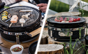 AUPLEX Churrasqueira/<span class=keywords><strong>Asador</strong></span> de Mesa, Mini Parrilla de Carbón para Brochetas Yakitori, Estilo Japonés y Coreano, de Cerámica y Hierro Fundido, con Control Remoto - Product Image 5