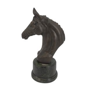 Fabrika toptan büyük 3D poli reçine özel renk sanat heykel özelleştirilebilir at heykeli ev dekor hayvan modeli süsler - Product Image 1