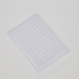 Placa de reacción de 96 pocillos Kehua, plástica y desechable, para uso en laboratorio de coagulación sanguínea - Product Image 1