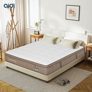 Colchón AIDI de Alta Calidad, Personalizado, con Gel de Masaje, Espuma Viscoelástica, Tamaño King, con Resortes Ensacados, Enrollable - Product Image 1