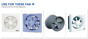 ใบพัดลม 10 นิ้ว AC 220V 50Hz/60Hz เฟสเดียวลวดทองแดงไฟฟ้าไอเสียพัดลมมอเตอร์ - Product Image 5