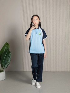 Set di Uniformi Scolastiche Sportive Estive in Stile College per Scuole Primarie e Secondarie - Product Image 5