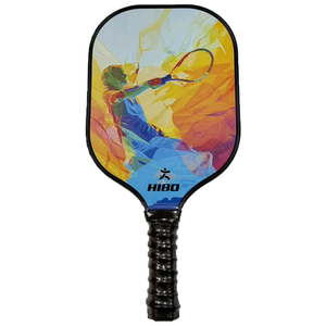 Racchetta da Pickleball in Fibra di Carbonio di 5a Generazione con Nido d'Ape e Peso in Metallo Incorporato per Bambini - Resistente per Uso in Tutte <span class=keywords><strong>le</strong></span> Stagioni e per Competizioni - Product Image 1