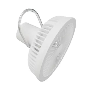 Toptan esnek elektrikli asılı güç banka fanı Mini esnek taşınabilir açık kamp Fan 7800mah masaüstü fanlar