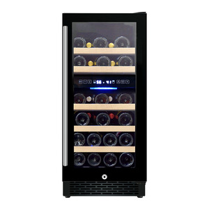 Wine <b>Cooler</b> Refrigerator Cantinetta Vino Dual Zone Cava De Vinos Cellar <b>Mini</b> Refrige 88L <b>Mini</b> Refrige - Product Image 1