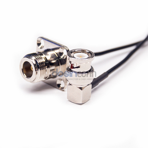 DOSIN LMR400 N Type Female To BNC Male Angle <strong>SDI</strong> Cable Assembly - Product Image 1