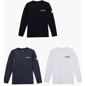 Camiseta Deportiva de Manga Larga ROKA Korea, Transpirable, Ligera, de Secado Rápido, con Estampado Suave para Hombre, para Fitness, Ejercicio, Uso Diario Informal - Product Image 2