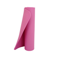 Tapis de yoga Cima NBR personnalisé avec logo, pour gymnastique, Pilates, yoga chaud, antidérapant, durable/imperméable, épaisseur 10 mm, bleu/rose/violet/vert