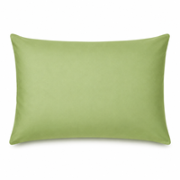 Housse de coussin enveloppante en polyester brossé multicolore, ouverture enveloppe, logo et emballage personnalisés acceptables
